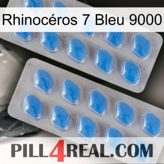 Rhinocéros 7 Bleu 9000 23